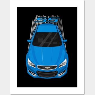 Chevrolet SS 2014 - 2017 - perfect blue Posters and Art